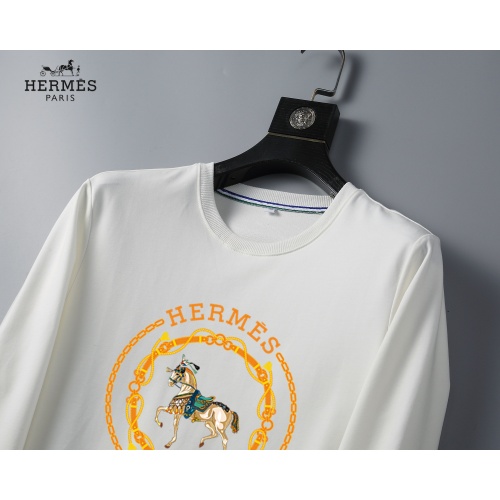 Replica Hermes Hoodies Long Sleeved For Men #1226430 $40.00 USD for Wholesale