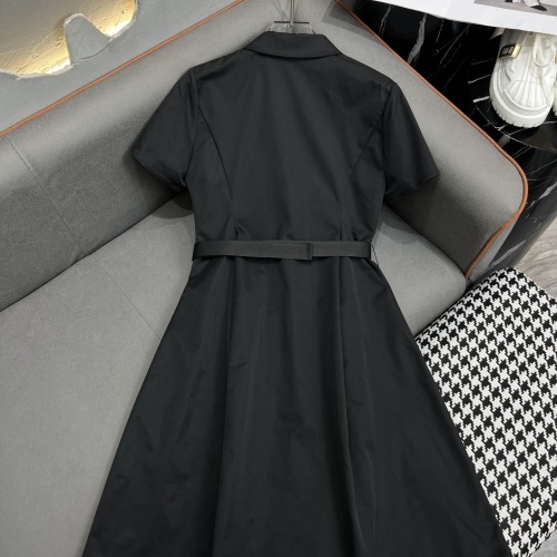 Replica Prada Dresses Short Sleeved For Women #1226453 $96.00 USD for Wholesale