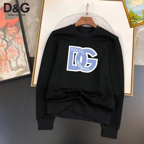 Wholesale Dolce &amp; Gabbana D&amp;G Hoodies Long Sleeved For Men #1226456 $40.00 USD, Wholesale Quality Replica Dolce &amp; Gabbana D&amp;G Hoodies