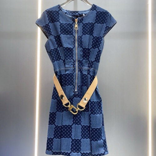 Wholesale Louis Vuitton LV Dresses Sleeveless For Women #1226459 $100.00 USD, Wholesale Quality Replica Louis Vuitton LV Dresses