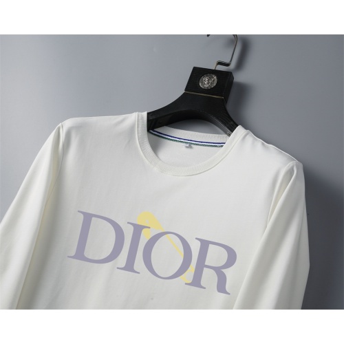 Replica Christian Dior Hoodies Long Sleeved For Men #1226466 $40.00 USD for Wholesale