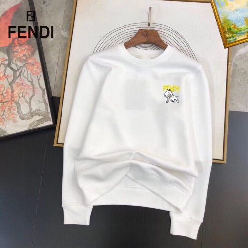 Wholesale Fendi Hoodies Long Sleeved For Men #1226472 $40.00 USD, Wholesale Quality Replica Fendi Hoodies