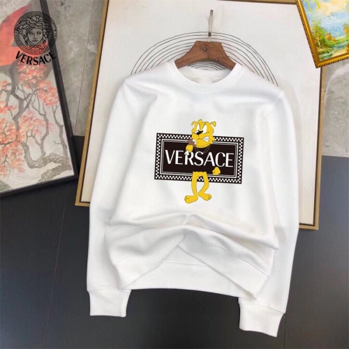 Wholesale Versace Hoodies Long Sleeved For Men #1226504 $40.00 USD, Wholesale Quality Replica Versace Hoodies