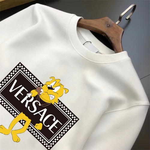 Replica Versace Hoodies Long Sleeved For Men #1226504 $40.00 USD for Wholesale