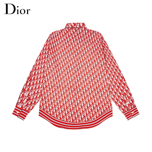 Replica Christian Dior Shirts Long Sleeved For Unisex #1226595 $64.00 USD for Wholesale