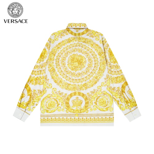 Replica Versace Shirts Long Sleeved For Unisex #1226618 $64.00 USD for Wholesale