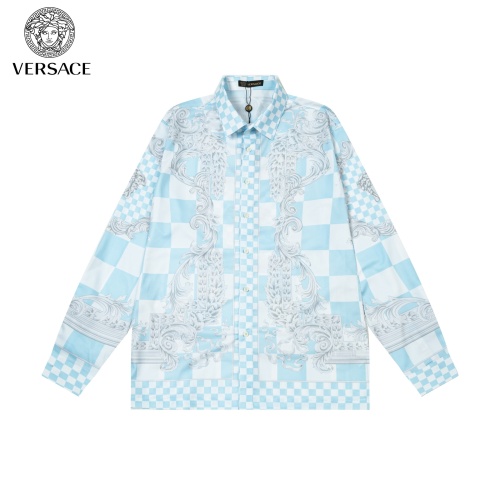 Wholesale Versace Shirts Long Sleeved For Unisex #1226619 $64.00 USD, Wholesale Quality Replica Versace Shirts