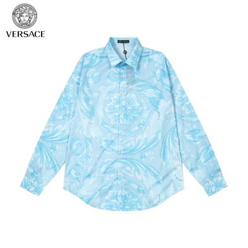 Wholesale Versace Shirts Long Sleeved For Unisex #1226625 $64.00 USD, Wholesale Quality Replica Versace Shirts