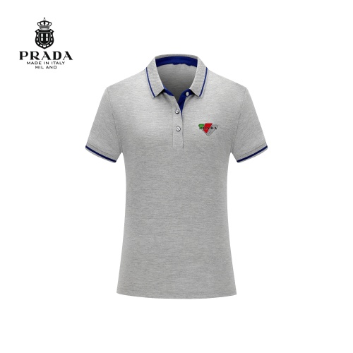 Wholesale Prada T-Shirts Short Sleeved For Men #1226657 $29.00 USD, Wholesale Quality Replica Prada T-Shirts