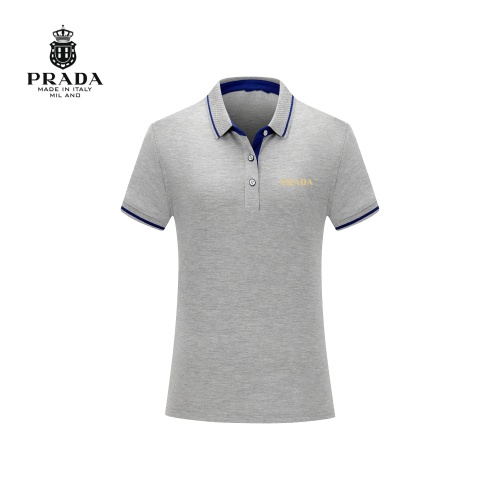 Wholesale Prada T-Shirts Short Sleeved For Men #1226674 $29.00 USD, Wholesale Quality Replica Prada T-Shirts