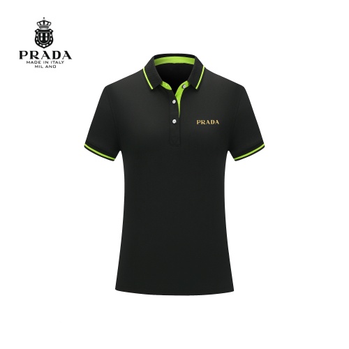 Wholesale Prada T-Shirts Short Sleeved For Men #1226675 $29.00 USD, Wholesale Quality Replica Prada T-Shirts