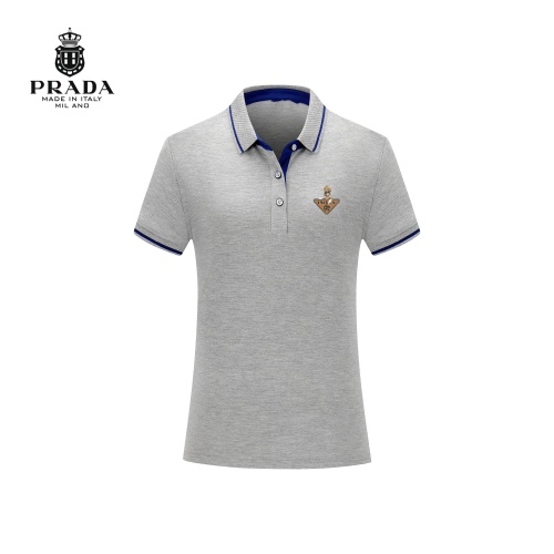 Wholesale Prada T-Shirts Short Sleeved For Men #1226685 $29.00 USD, Wholesale Quality Replica Prada T-Shirts