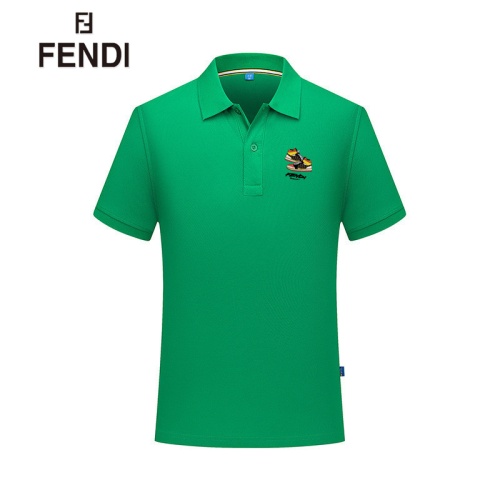 Wholesale Fendi T-Shirts Short Sleeved For Men #1226756 $29.00 USD, Wholesale Quality Replica Fendi T-Shirts