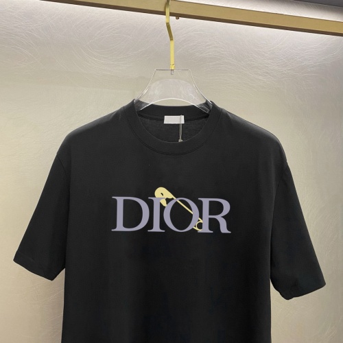 Replica Christian Dior T-Shirts Short Sleeved For Unisex #1226804 $25.00 USD for Wholesale