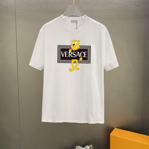 Wholesale Versace T-Shirts Short Sleeved For Unisex #1226831 $25.00 USD, Wholesale Quality Replica Versace T-Shirts