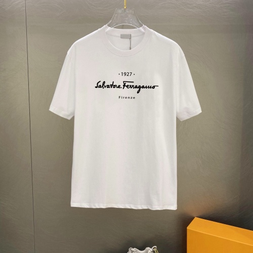 Wholesale Salvatore Ferragamo T-Shirts Short Sleeved For Unisex #1226864 $25.00 USD, Wholesale Quality Replica Salvatore Ferragamo T-Shirts