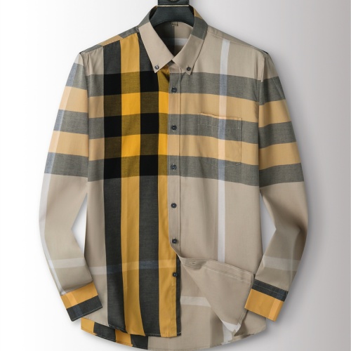 Wholesale Burberry Shirts Long Sleeved For Men #1226949 $34.00 USD, Wholesale Quality Replica Burberry Shirts