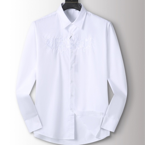 Wholesale Versace Shirts Long Sleeved For Men #1226953 $48.00 USD, Wholesale Quality Replica Versace Shirts