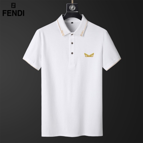 Wholesale Fendi T-Shirts Short Sleeved For Men #1226988 $38.00 USD, Wholesale Quality Replica Fendi T-Shirts