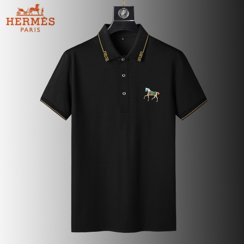 Wholesale Hermes T-Shirts Short Sleeved For Men #1226991 $38.00 USD, Wholesale Quality Replica Hermes T-Shirts