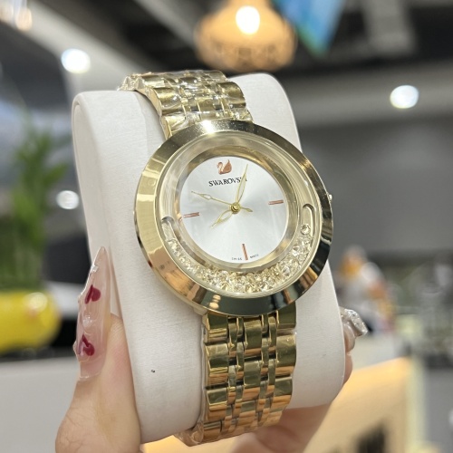 Wholesale SWAROVSKI Watches For Women #1227003 $34.00 USD, Wholesale Quality Replica SWAROVSKI Watches