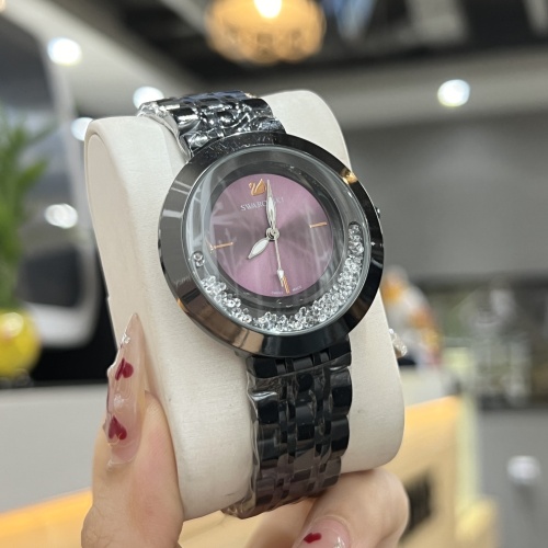 Wholesale SWAROVSKI Watches For Women #1227011 $34.00 USD, Wholesale Quality Replica SWAROVSKI Watches