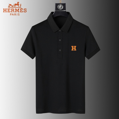 Wholesale Hermes T-Shirts Short Sleeved For Men #1227028 $38.00 USD, Wholesale Quality Replica Hermes T-Shirts