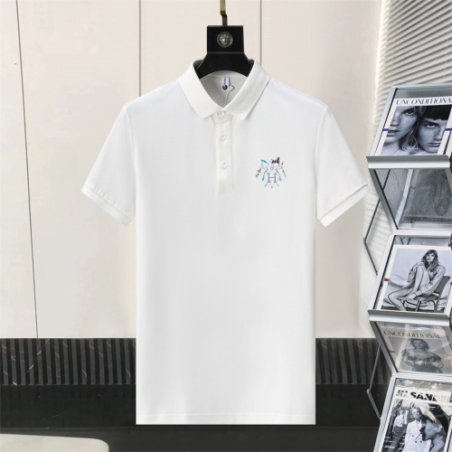 Wholesale Hermes T-Shirts Short Sleeved For Men #1227057 $42.00 USD, Wholesale Quality Replica Hermes T-Shirts