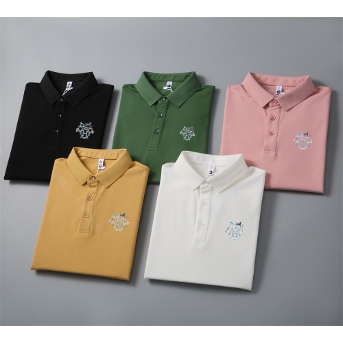 Replica Hermes T-Shirts Short Sleeved For Men #1227058 $42.00 USD for Wholesale