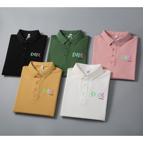 Replica Christian Dior T-Shirts Short Sleeved For Men #1227118 $42.00 USD for Wholesale