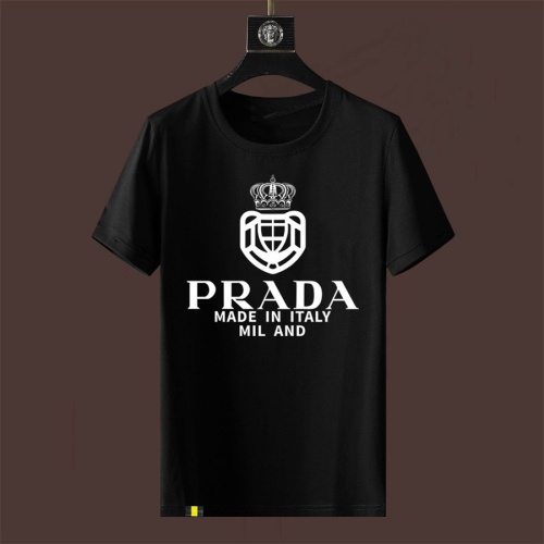 Wholesale Prada T-Shirts Short Sleeved For Men #1227146 $40.00 USD, Wholesale Quality Replica Prada T-Shirts