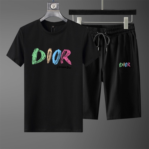 Wholesale Christian Dior Tracksuits Short Sleeved For Men #1227192 $52.00 USD, Wholesale Quality Replica Christian Dior Tracksuits