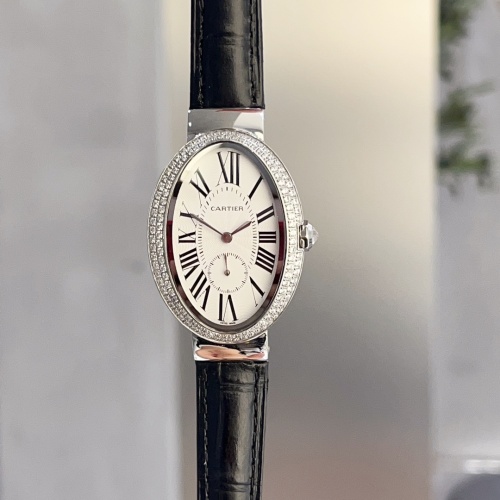 Wholesale Cartier AAA Quality Watches For Women #1227219 $125.00 USD, Wholesale Quality Replica Cartier AAA Quality Watches