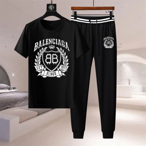 Wholesale Balenciaga Fashion Tracksuits Short Sleeved For Men #1227229 $76.00 USD, Wholesale Quality Replica Balenciaga Fashion Tracksuits