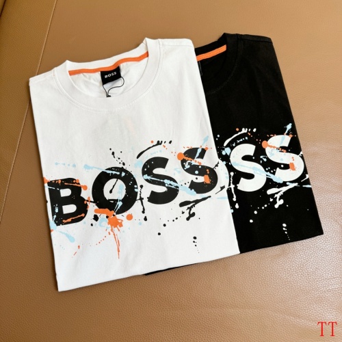 Replica Boss T-Shirts Short Sleeved For Men #1227266 $29.00 USD for Wholesale