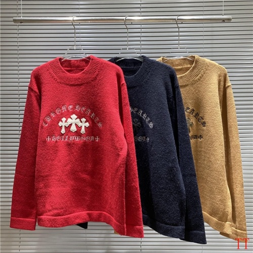 Replica Chrome Hearts Sweater Long Sleeved For Unisex #1227330 $56.00 USD for Wholesale