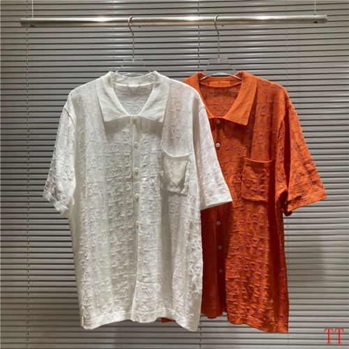 Replica Louis Vuitton LV T-Shirts Short Sleeved For Men #1227363 $52.00 USD for Wholesale