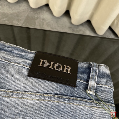 Replica Christian Dior Jeans For Unisex #1227383 $60.00 USD for Wholesale