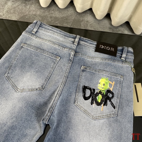 Replica Christian Dior Jeans For Unisex #1227383 $60.00 USD for Wholesale