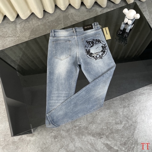 Replica Christian Dior Jeans For Unisex #1227384 $60.00 USD for Wholesale