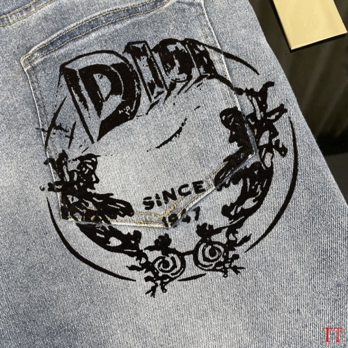 Replica Christian Dior Jeans For Unisex #1227384 $60.00 USD for Wholesale