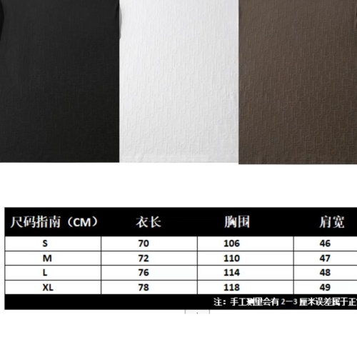 Replica Christian Dior Tracksuits Short Sleeved For Unisex #1227411 $82.00 USD for Wholesale