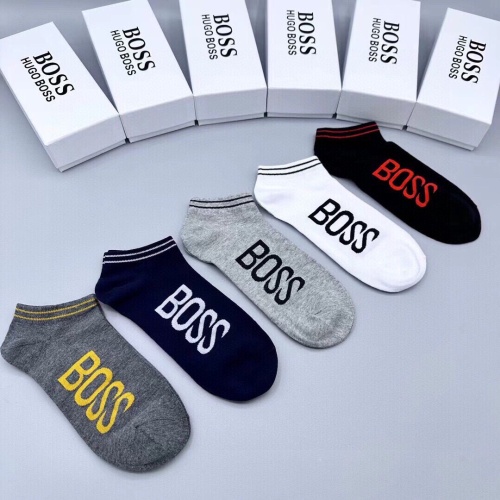 Replica Boss Socks For Men #1227502 $29.00 USD for Wholesale