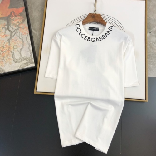 Wholesale Dolce &amp; Gabbana D&amp;G T-Shirts Short Sleeved For Men #1227533 $45.00 USD, Wholesale Quality Replica Dolce &amp; Gabbana D&amp;G T-Shirts