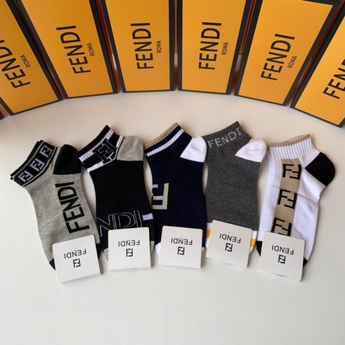 Wholesale Fendi Socks #1227549 $27.00 USD, Wholesale Quality Replica Fendi Socks