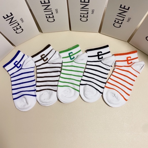 Wholesale Celine Socks #1227552 $27.00 USD, Wholesale Quality Replica Celine Socks