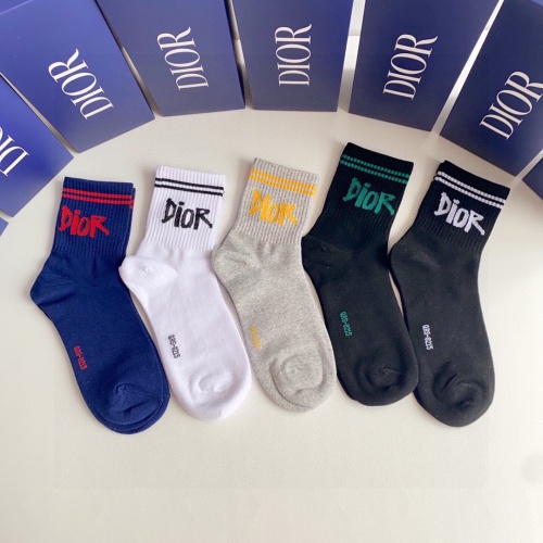 Wholesale Christian Dior Socks #1227558 $27.00 USD, Wholesale Quality Replica Christian Dior Socks