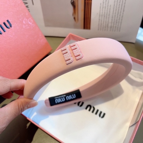 Replica MIU MIU Headband For Women #1227565 $27.00 USD for Wholesale