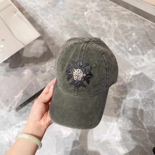 Wholesale Chrome Hearts Caps #1227589 $27.00 USD, Wholesale Quality Replica Chrome Hearts Caps