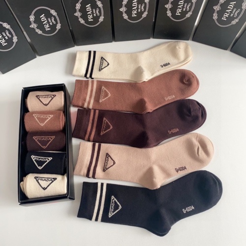 Replica Prada Socks #1227599 $29.00 USD for Wholesale